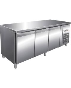 Tour Pâtissier Réfrigéré Central 3 Portes - Dessus Inox - 580 Litres