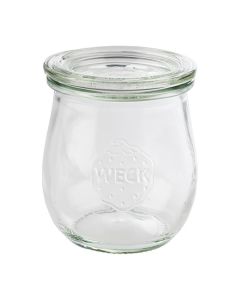 Verrines en Verre avec Couvercles Weck - Lot de 12 - APS