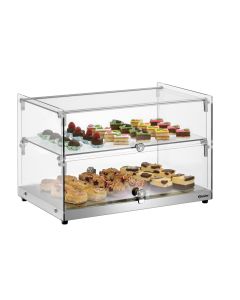 Vitrine Buffet Professionnelle 5400 2E-K - 2 Niveaux - Bartscher -