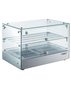 Vitrine chaude - 2 niveaux - 80 Litres - Combisteel