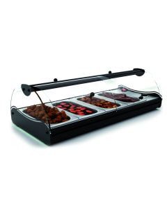 Vitrine Chaude Self-Service Bain-Marie - 840 à 1190 mm - SAYL