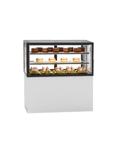 Vitrine Neutre avec Base 100 Serie Integra - 1000 x 600 x 1100 mm et Sans Accès Frontal - Sayl