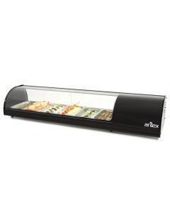 Vitrine Réfrigérée avec 6 Bacs GN 1/3 - Arilex