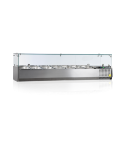 Vitrine réfrigérée GN1/3 VK38-160 - TEFCOLD