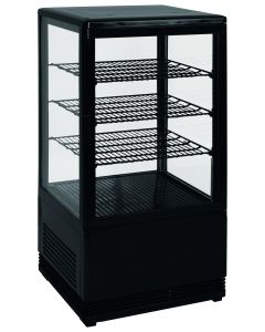 Vitrine Réfrigérée Noire 68 Litres 0°C/+12°C - L2G
