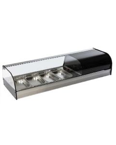 Vitrine Tapas Réfrigérante - Bac GN 1/3 - Virtus